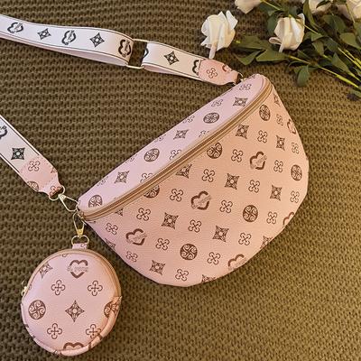 Fanny Pack Two-piece Set 2025 South East Asia Satchel Messenger Bag Ladies Bags New Women's Shoulder Bag