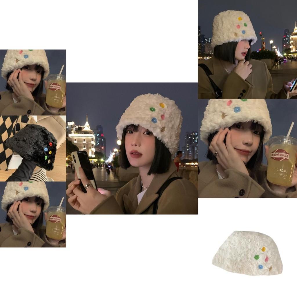 Fashionable Women's Winter Bucket Hat 2022 Cozy Plush Design Cotton Material Perfect For Cold Seasons