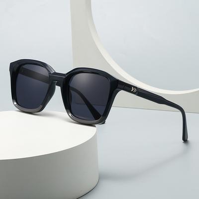 Popular  Foreign Trade Men'S Sunglasses With Studs European And American Street Style Instagram Influencer Model Square Sunglasses 3615
