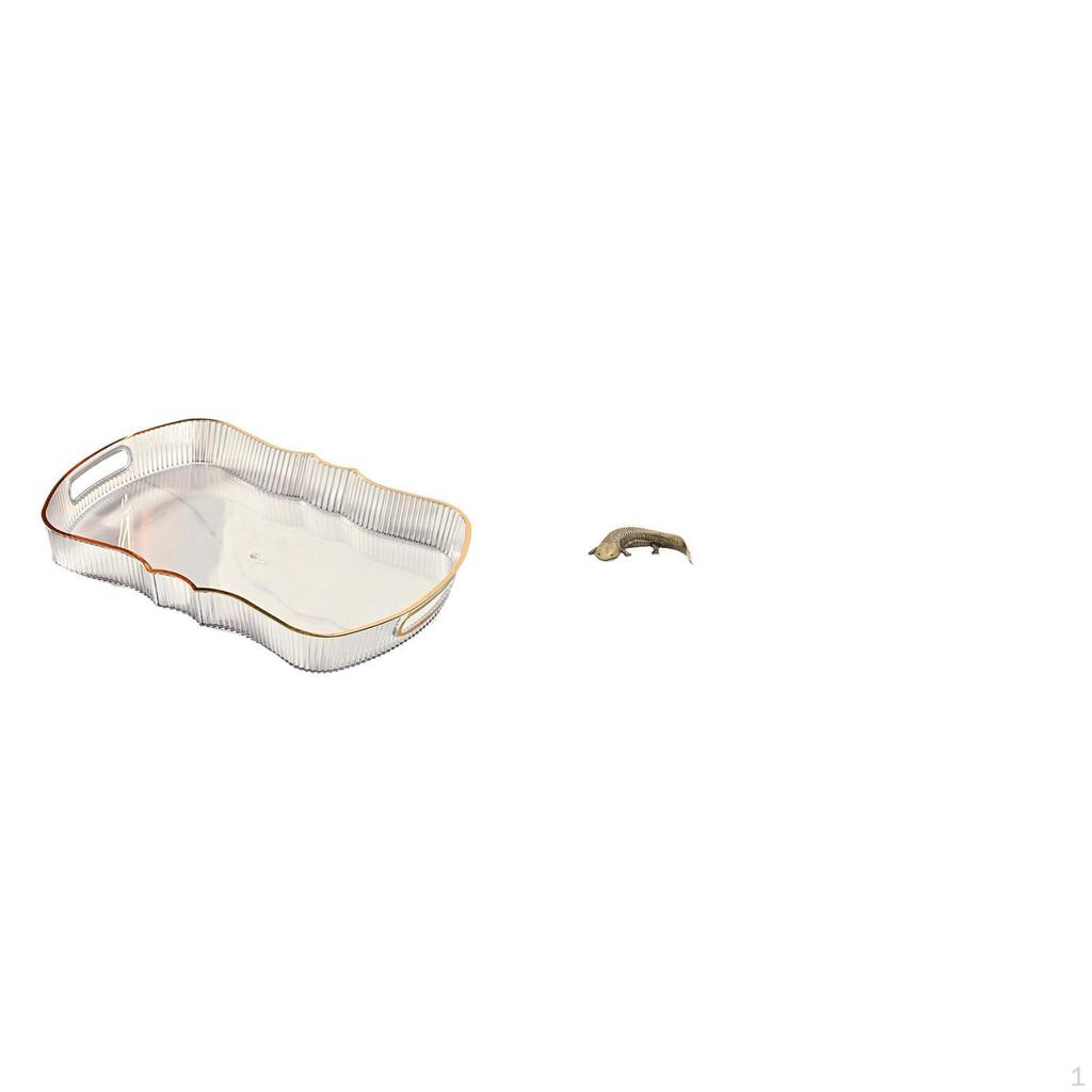 Elegant Multifunctional Tray for Food Serving Bathroom Vanity Fruit Cafe Cafeteria Breakfast Storage