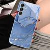 Fashion Case For Samsung A73 A72 A71 A70 A70S For Galaxy A56 A55 A54 A53 A52 A52S A51 A50 A50S PC Tempered Glass Phone Cover