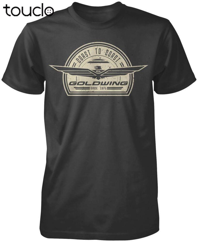 

Япония Мотоцикл Езда Уличная Одежда Золотое Крыло Gl1800 Gl 1800 Goldwing Новая футболка унисекс Ретро Коллекция Футболка