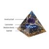 12 Zodiacs Orgone Crystal Pyramid,Amethysts Obsidians Healings Crystals Pyramid Constellations Pyramid for Money Health