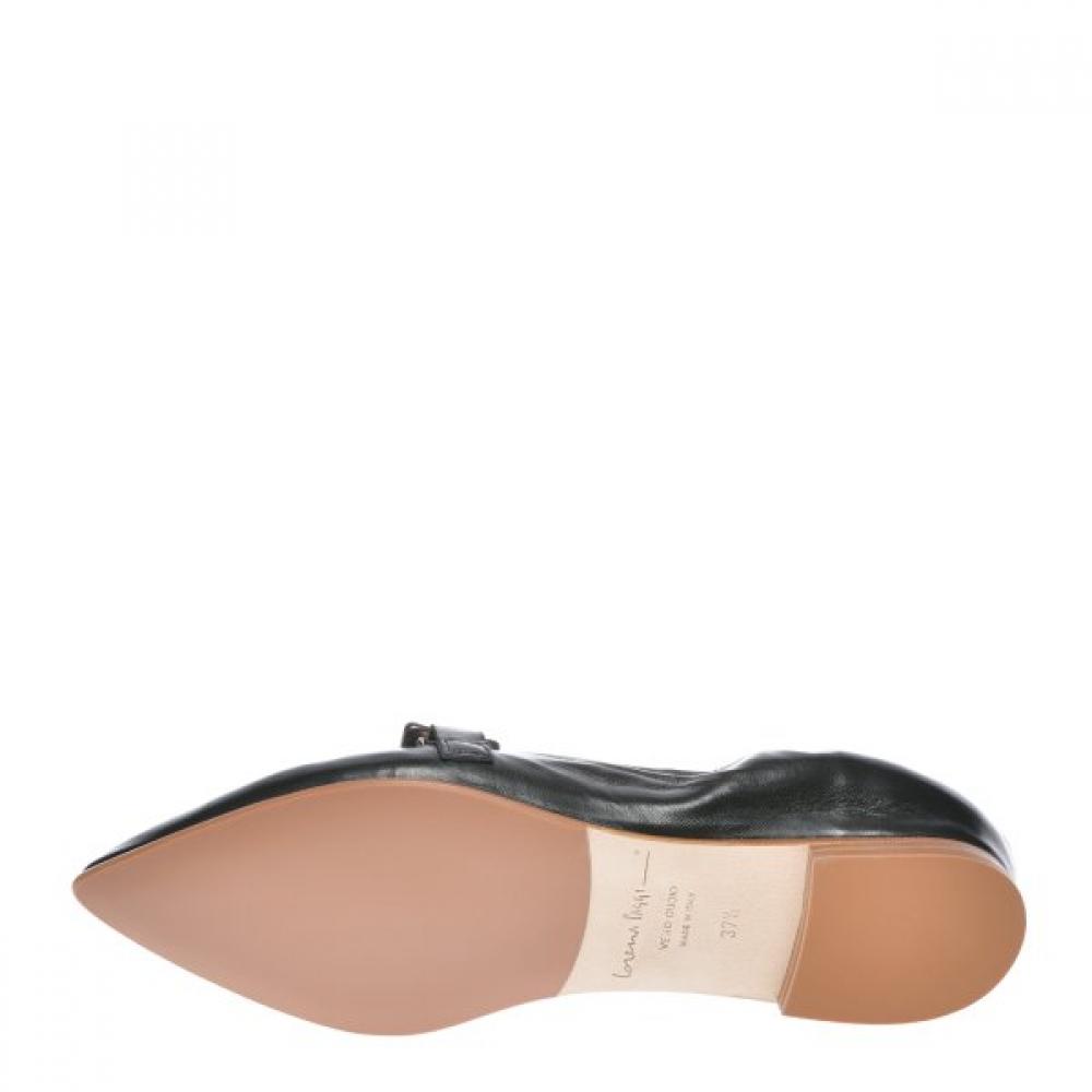 Lorena Paggi Women S Marmo Flat hS23lrn001bk
