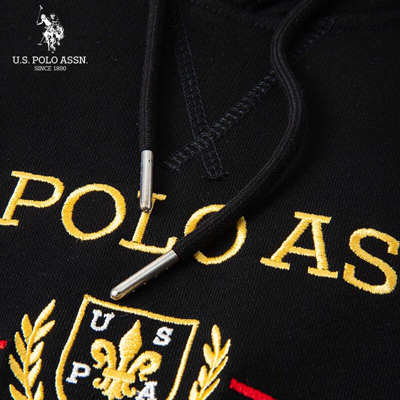 U.S. POLO ASSN. Men's Casual Hooded Pullover Sweatshirt