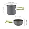 Outdoor Camping Cookware And Tableware Set, Ultra Light Camping Cookware Set, Outdoor Cooking Tableware Set, Hiking Trip, Picnic