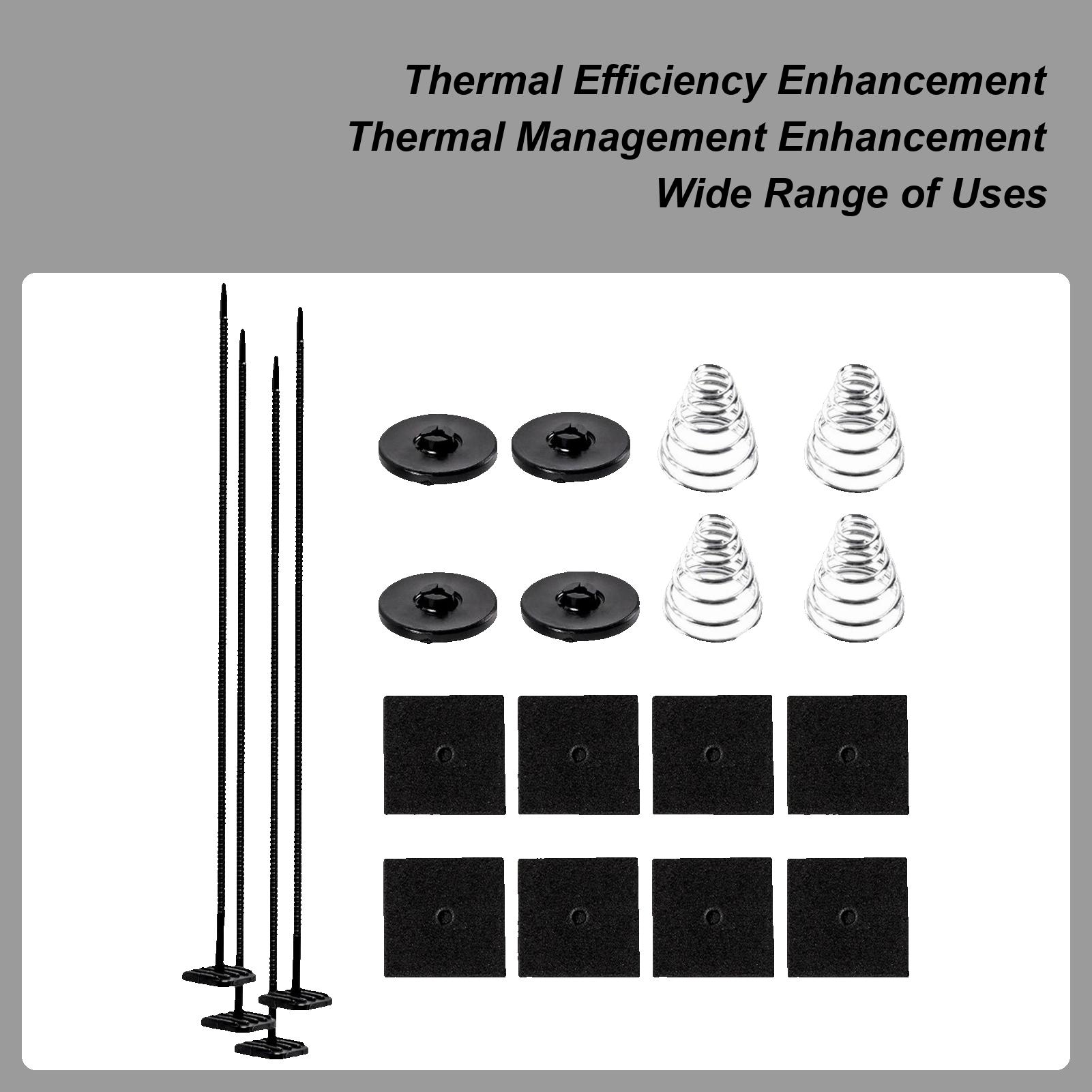 

Oil Cooler Ties Vehicle AC Cable Ties Non-Slip Radiator Accessories for Car Air Conditioner Condenser Vehicle Modification CN