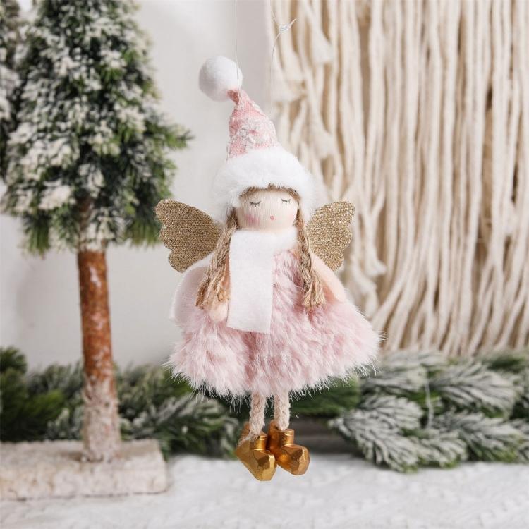 Christmas Winged Doll Pendant Christmas Tree Decorations Home Decorations
