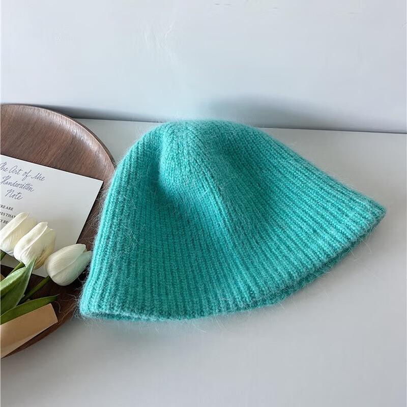 

Women s Winter Warm Rabbit Hair Knitted Beanie