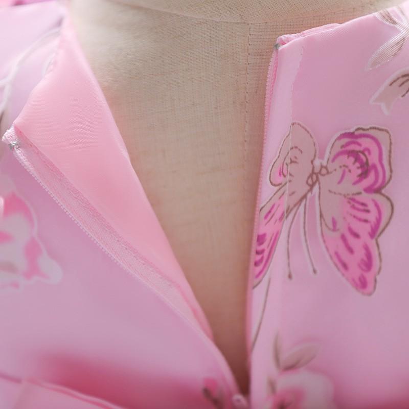Baby Girls Princess Dress 1st Birthday Party Butterfly Floral Gown Toddler Formal Wear