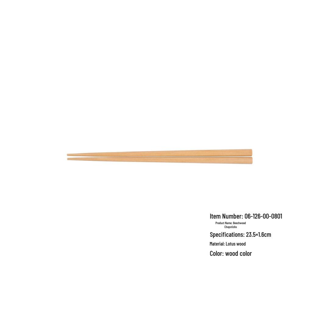 Japanese Korean Wooden Spoon & Chopsticks Set - Portable Tableware for Soup, Rice, and Serving.
