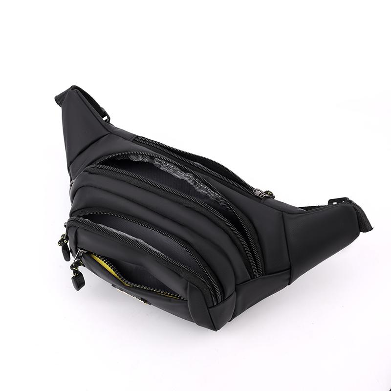 Multifunctional Waist Bag Men's Running Mobile Phone Bag Sports Waterproof Multi-Layer Chest Bag