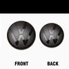 New 2026 Car Front Radiateor Badge Sticker Rear Trunk Lid Emblem Decal Decoration For VW Volkswagen Golf 4 5 6 7 7.5 8 Variant 7 Sportvan NC3 sdwp2
