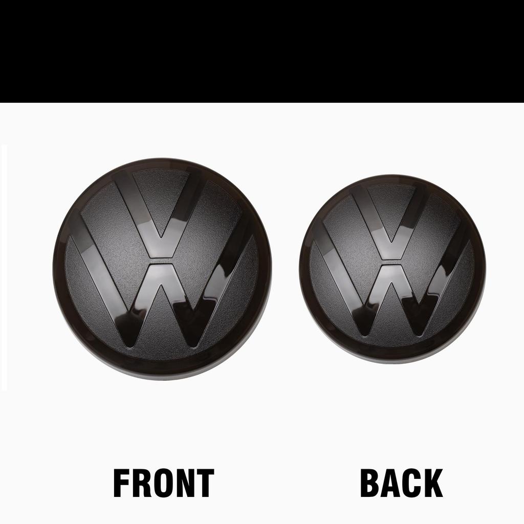 New 2026 Car Front Radiateor Badge Sticker Rear Trunk Lid Emblem Decal Decoration For VW Volkswagen Golf 4 5 6 7 7.5 8 Variant 7 Sportvan NC3 sdwp2