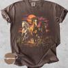 Camiseta de Caballos Salvajes, Camiseta Vaquera Occidental Vintage de los 90, Camiseta Unisex con Gráfico Retro de Naturaleza, Regalo para Amante de los Caballos, Top Suroeste