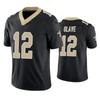 New Orleans Saints Football Jersey 41 Kamara 7 Hill 12 Olave Embroidered Sportswear