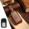 Genuine Leather Key Cover for Honda Civic & Accord - Full Wrap Cowhide Protection