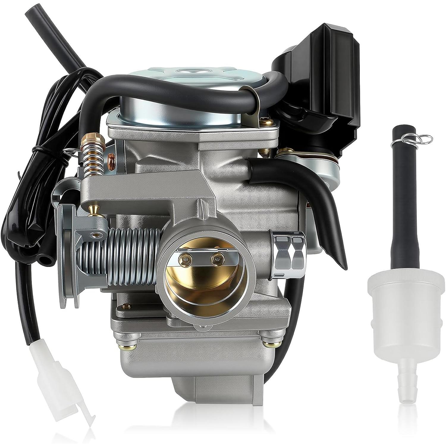 GY6 150 cc Carburetor Carb Scooter Go Kart Howhit Go Cart 26mm 4 stroke 150cc Carb 1-Pack