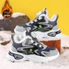 2025 Boys' Leather Winter Sports Shoes with Plush Lining, Warm Big Cotton Design, Perfect for Students and Running.