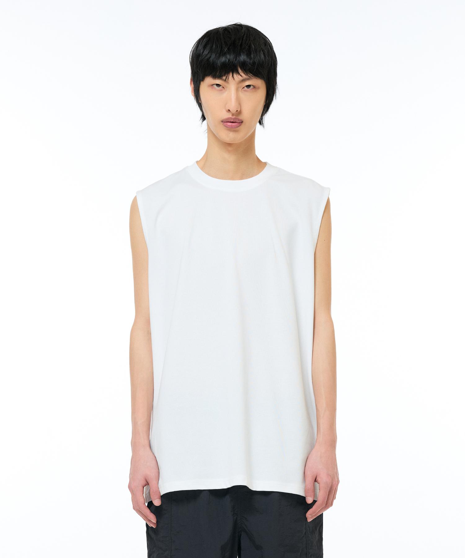 Zensai Signature Symbol Sleeveless Top White/S