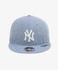 NEW ERA Mlb New York Yankees Denim Basic Retro Crown Strapback Light Blue