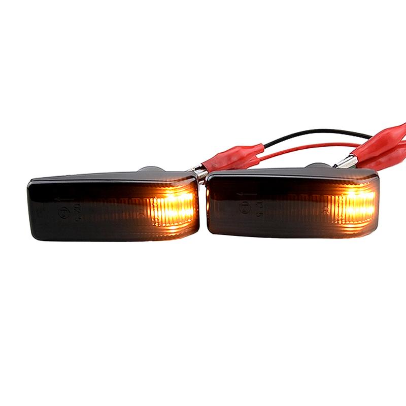 For Benz C E S SL CLASS W201 190 W202 W124 W140 R129 Dynamic LED Sequential Light Turn Signal Repeater Side Marker Lamp