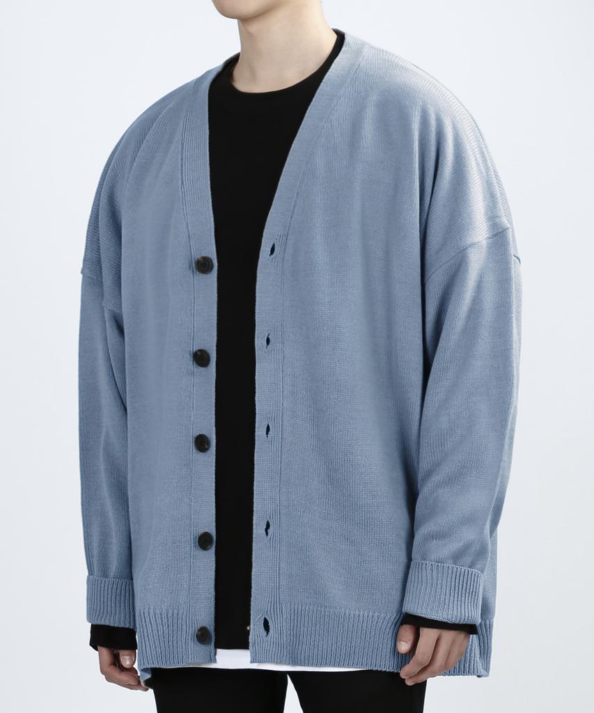 Veryvain Overing Smart Cardigan (Indy Blue)