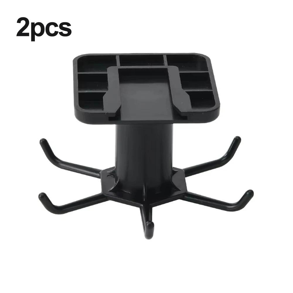 1/2 Stück-Küchenhaken Drehbarer Lagerregal Ohne Bohren Wandmontiert Küchenutensilien Zubehör Götter Multifunktionale Regale