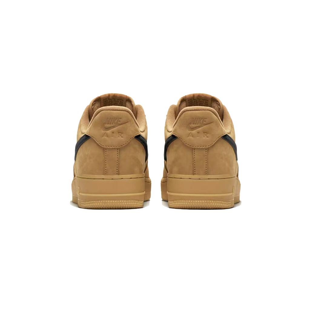 Nike Air Force 1 Slip Resistant Low top Skateboard Shoes Unisex Wheat CJ9179-200(Team675-)