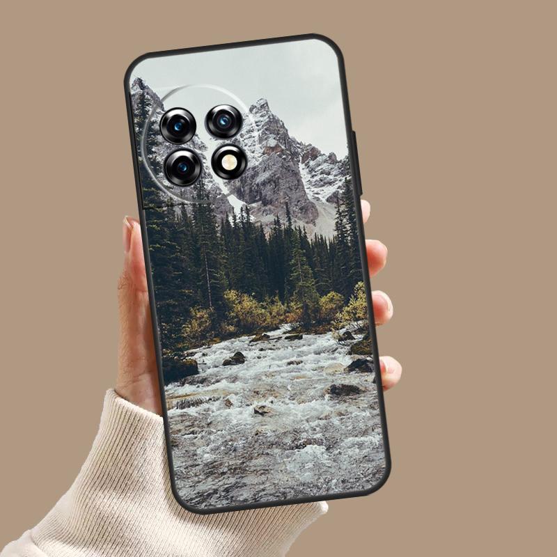Nature Forest Mountain Case For OnePlus 12R 10R 9R 10T 8T 8 9 10 Pro 11 12 OnePlus Nord CE 2 3 Lite N10 N20 Cover