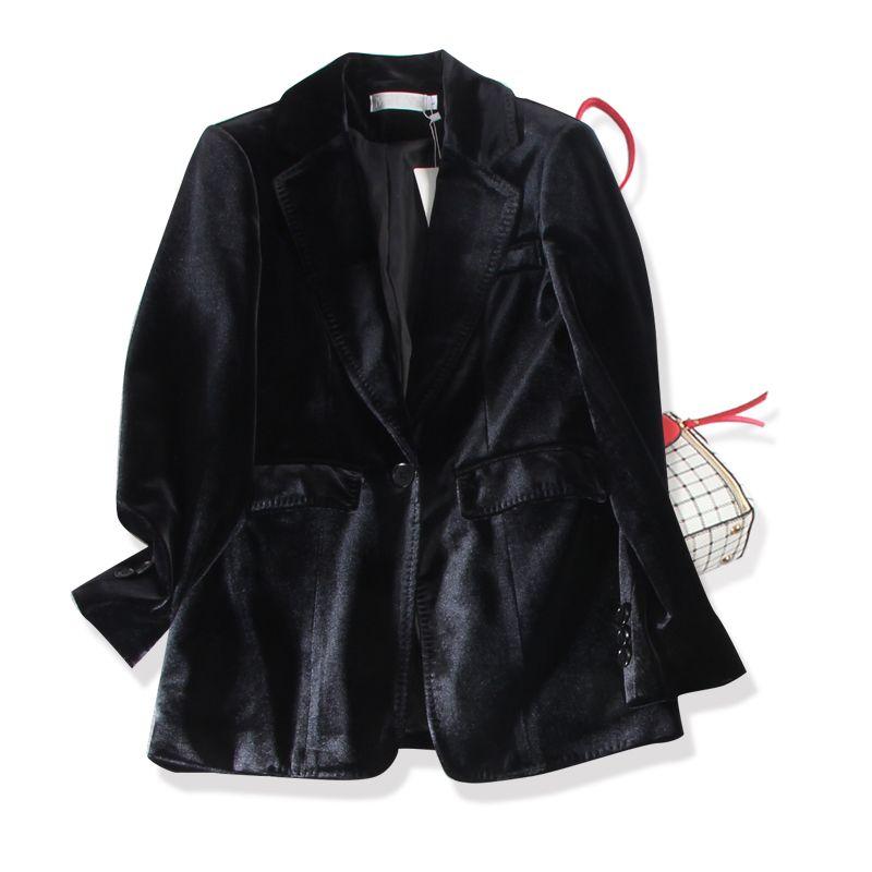 

Костюм юппи из настоящего бархата Чу Black 3XL