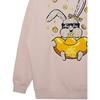 New Era 2023 Year Of The Rabbit Limited Edition Letter Rabbit Print Pullover Sweatshirt Unisex Sweatshirt Pink 13488934