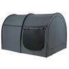 4 Doors Bed Tent Breathable Tent Light Blackout with 0.28 In Fiber Poles