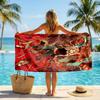 Buffy Fashion Beach Towel: Ideal for Summer Adventures Soft, absorbent and quick drying suitable for swimming and bathing