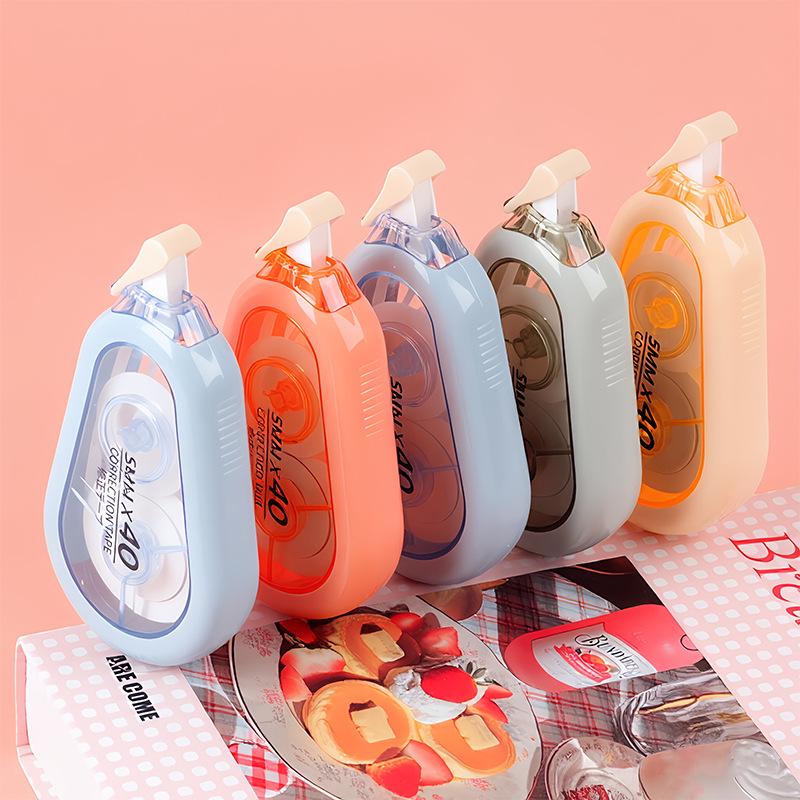 Morandi High-Capacity Silent Correction Tape - Anti-Fall, Student-Exclusive, Smooth, and Practical White-Out