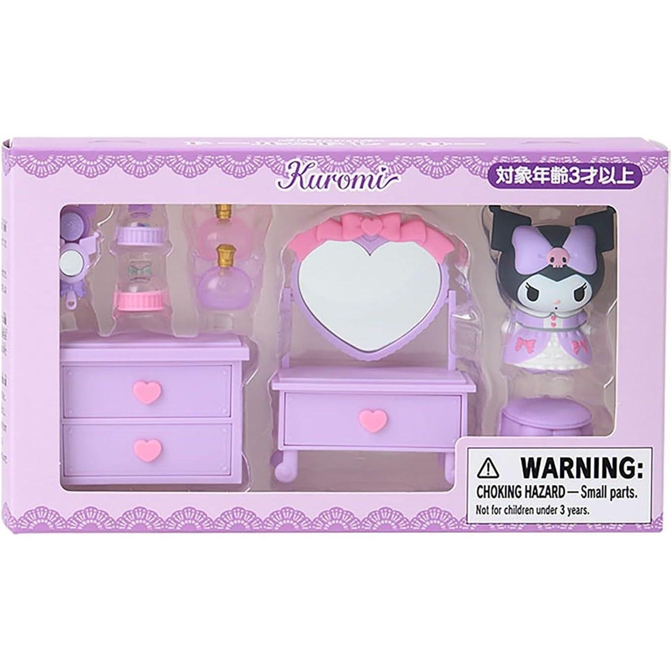 Sanrio Doll Dresser Kuromi Kuromi-chan Role Play Toy Gift 141593