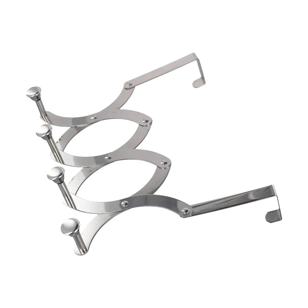 User Friendly Adjustable Hooks for Efficient Clothing Drying on Radiators Strong Load Capacity Design in Stainless Steel