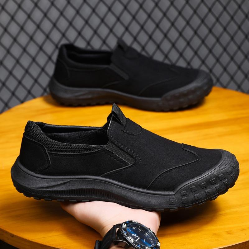 One-pedal men's shoes men's sports shoes new casual shoes men's wear-resistant labor insurance tooling shoes