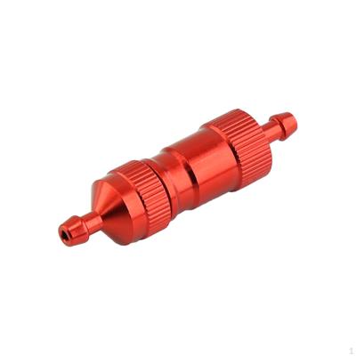 RC Oil Fuel Filters Upgrade Parts for 1:10 Car Truck Hobby Red