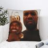 Kanye Meme Pillow Case  Comfy Pillow Cover Funny Pillowcases For Sofa Couch Bed Living Room
