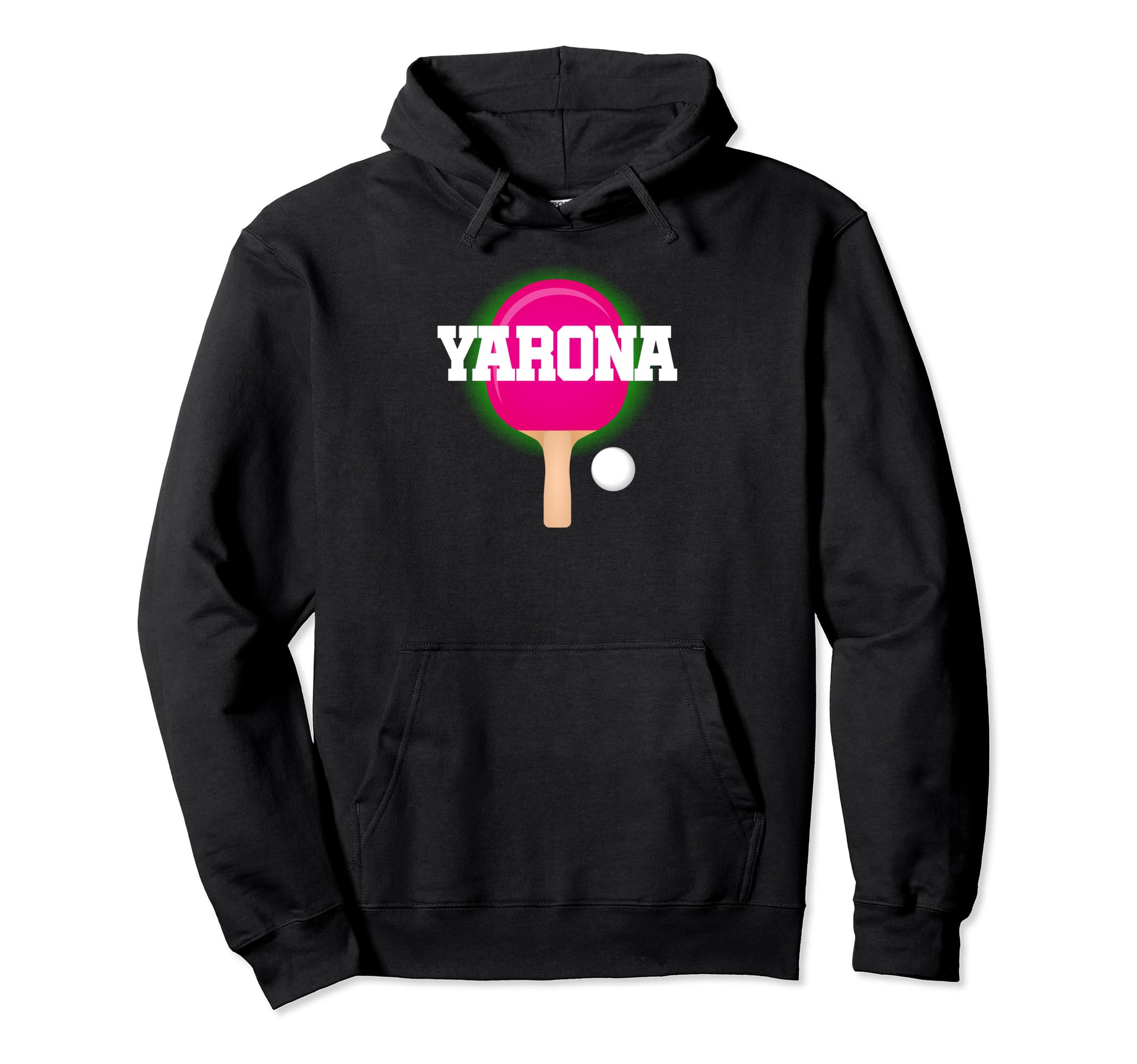 

Yarona Name Girls Table Tennis Ping Pong Game Racket Sports Hoodie чёрный