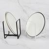 Kitchen Cabinet Plate Storage Countertop Dish Rack Drawer Dinner Plate Partition Drain Rack Layered Storage Rack Accessories
