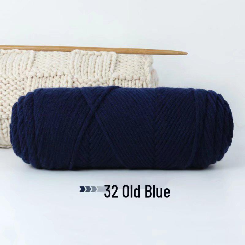8-Strand Lover's Cotton Wool Yarn for Handmade Knitting: Soft DIY Scarf or Hat Acrylic Yarn