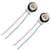 EATAKWARD 3156/3157 Pre-Wired Harness Pigtail Socket Connector Plug Tall LED Bulbs, Fit For Most Chevrolet Silverado GMC Sierra For Brake/Tail Lights
