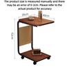 Abnehmbarer Nachttisch, Kleiner Couchtisch für das Wohnzimmer, Kleiner Tisch für das Sofa, Mini-Teetisch, Nachttisch, Beweglich