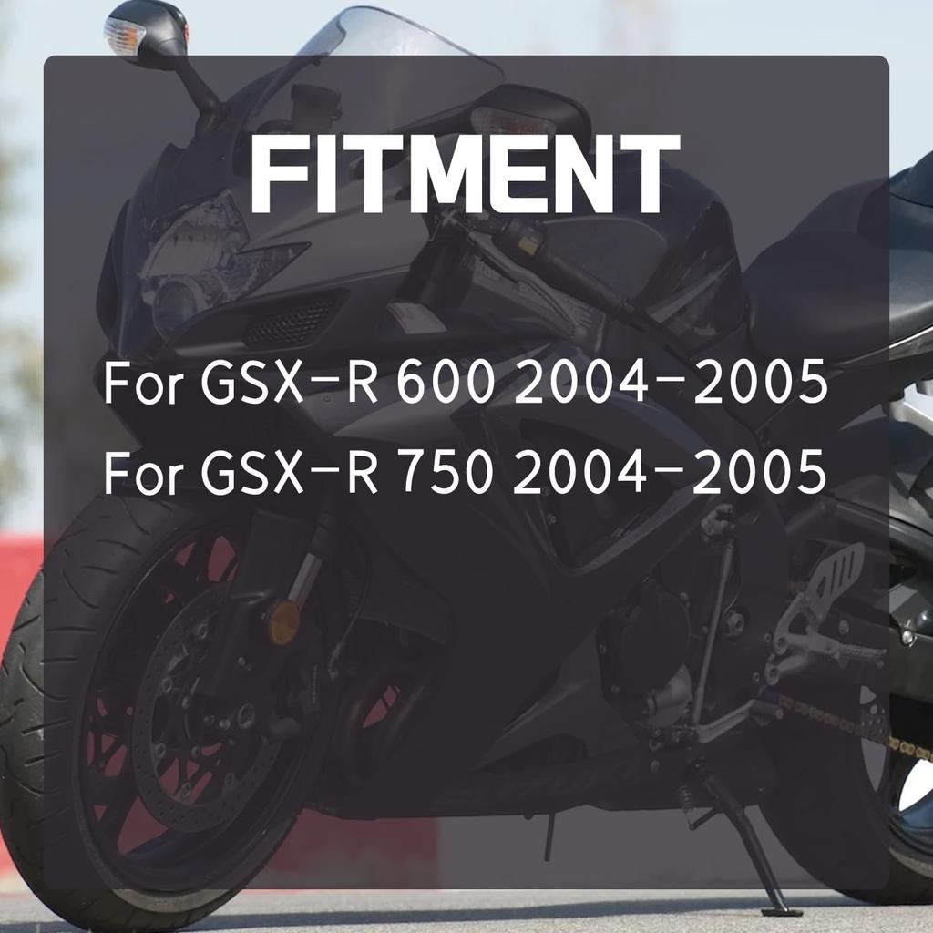 Motorcycle Air Filters Filter Cartridge Intake Cleaner For GSX-R 600/750, GSXR600/GSXR750 2004-2005 Street Bike Motorcycle Motorbike