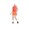 Jordan Sport Logo Print Elastic Waist Mid Rise Straight Leg Shorts Women Shorts Orange DQ4456-819