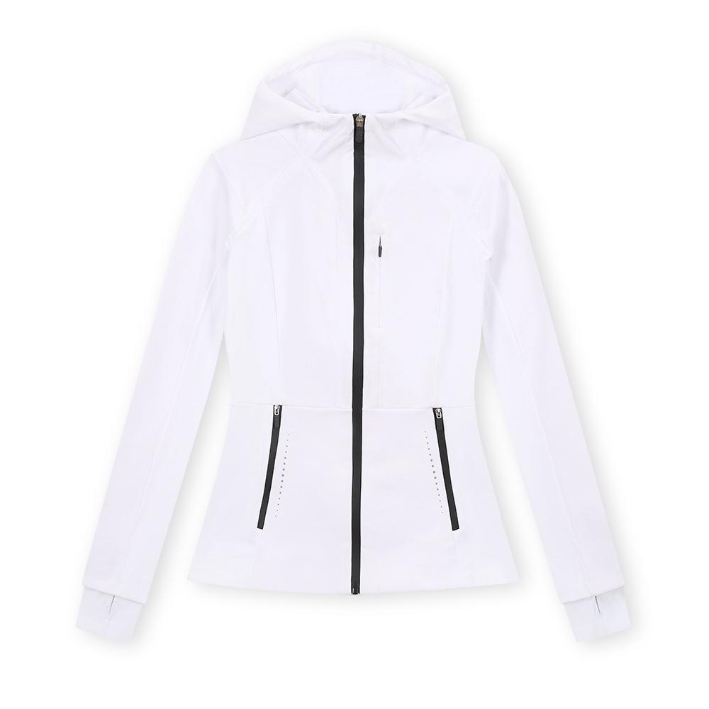 Lulu Original Women's Windproof Softshell Hooded Jacket for Yoga - Breathable Autumn/Winter Coat