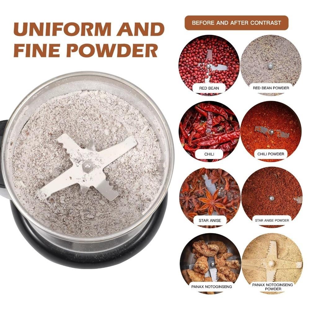 Stainless Steel Nuts Grain Grinder High Power Food Supplement Machine  Coffee Beans