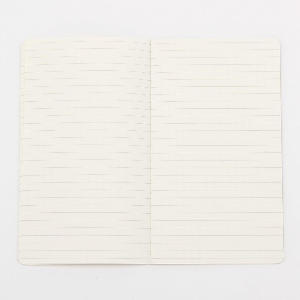 Caderno MUJI Slim Horizontalmente Verticalmente B6 Leve 40 2469221 Caderno de Alta Qualidade, Pautado, Pontilhado, Slim, Cinza, Folhas,